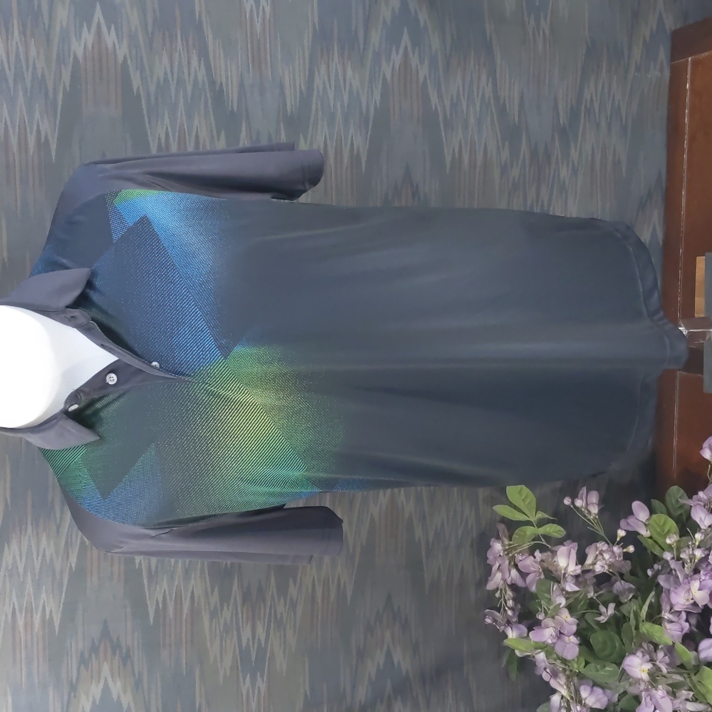 Men’s PGA Tour Short Sleeved Golf Shirt Size L